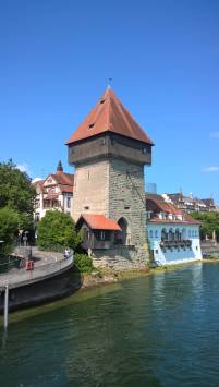 La Torre del rio rin en Constanza